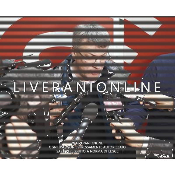 Rimini - 17/02/2017 Congresso Nazionale Fondativo di Sinistra Italiana nella foto: MAURIZIO LANDINI Â©Claudio Zamagni/Agenzia Aldo Liverani / AGENZIA ALDO LIVERANI SAS