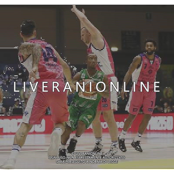 Poste Mobile Final Eight 17/02/2017 Sidigas Avellino - Banco di Sardegna Sassari nella foto: Green Marques Â©Claudio Zamagni/Agenzia Aldo Liverani during Quarter Finals of Poste Mobile Final Eight Italian Basketball Cup 2017 - Sidigas Avellino against Banco di Sardegna Sassari at Rimini Fiera, on February 17, 2017 photo credit by Claudio Zamagni/Aldo Liverani Photo Agency / AGENZIA ALDO LIVERANI SAS