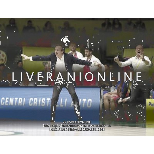 Poste Mobile Final Eight 17/02/2017 Sidigas Avellino - Banco di Sardegna Sassari nella foto: Pasquini Federico Â©Claudio Zamagni/Agenzia Aldo Liverani Pasquini Federico during Quarter Finals of Poste Mobile Final Eight Italian Basketball Cup 2017 - Sidigas Avellino against Banco di Sardegna Sassari at Rimini Fiera, on February 17, 2017 photo credit by Claudio Zamagni/Aldo Liverani Photo Agency / AGENZIA ALDO LIVERANI SAS