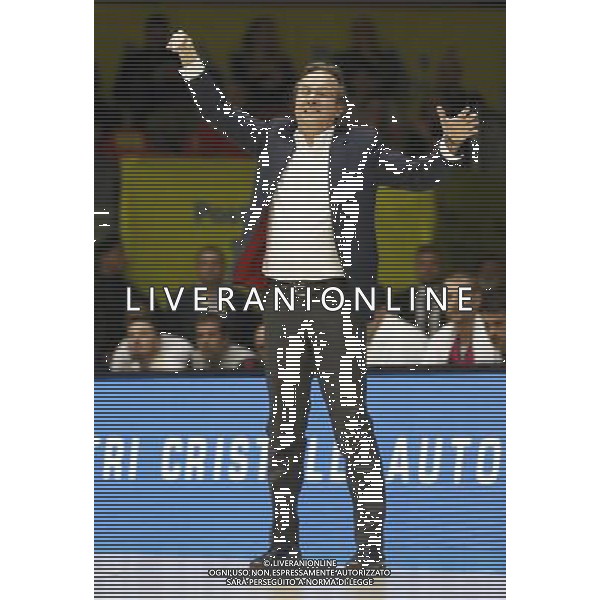 Poste Mobile Final Eight 17/02/2017 Sidigas Avellino - Banco di Sardegna Sassari nella foto: Pasquini Federico Â©Claudio Zamagni/Agenzia Aldo Liverani Pasquini Federico during Quarter Finals of Poste Mobile Final Eight Italian Basketball Cup 2017 - Sidigas Avellino against Banco di Sardegna Sassari at Rimini Fiera, on February 17, 2017 photo credit by Claudio Zamagni/Aldo Liverani Photo Agency / AGENZIA ALDO LIVERANI SAS