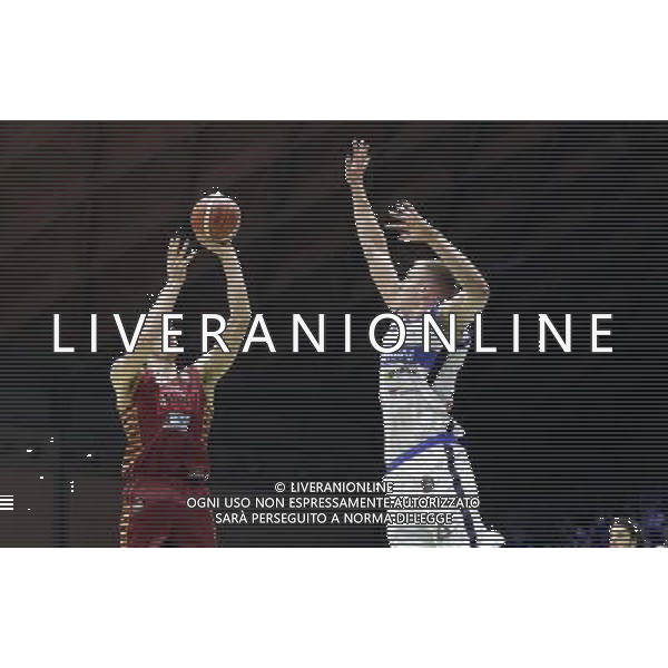 Poste Mobile Final Eight 17/02/2017 Umana Reyer Venezia - Germani Basket Brescia nella foto: Ortner Benjamin Â©Claudio Zamagni/Agenzia Aldo Liverani Ortner Benjamin during Quarter Finals of Poste Mobile Final Eight Italian Basketball Cup 2017 - Umana Reyer - Venezia against Germani Basket Brescia at Rimini Fiera, on February 17, 2017 photo credit by Claudio Zamagni/Aldo Liverani Photo Agency / AGENZIA ALDO LIVERANI SAS