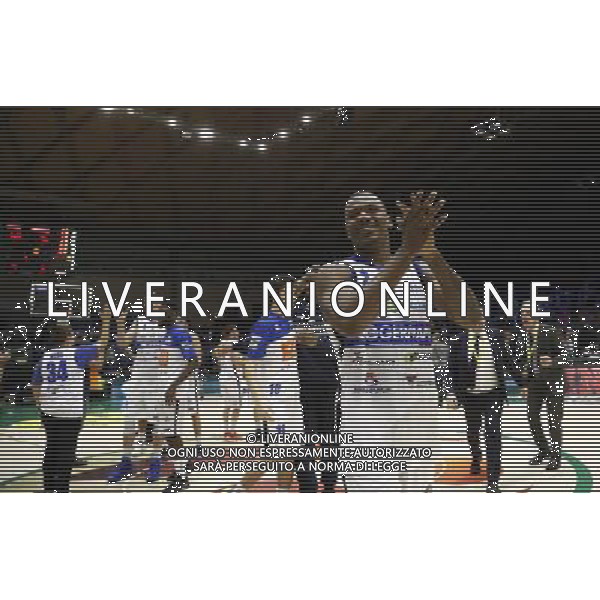 Poste Mobile Final Eight 17/02/2017 Umana Reyer Venezia - Germani Basket Brescia nella foto: Moore Lee Â©Claudio Zamagni/Agenzia Aldo Liverani Moore Lee during Quarter Finals of Poste Mobile Final Eight Italian Basketball Cup 2017 - Umana Reyer - Venezia against Germani Basket Brescia at Rimini Fiera, on February 17, 2017 photo credit by Claudio Zamagni/Aldo Liverani Photo Agency / AGENZIA ALDO LIVERANI SAS