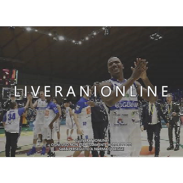Poste Mobile Final Eight 17/02/2017 Umana Reyer Venezia - Germani Basket Brescia nella foto: Moore Lee Â©Claudio Zamagni/Agenzia Aldo Liverani Moore Lee during Quarter Finals of Poste Mobile Final Eight Italian Basketball Cup 2017 - Umana Reyer - Venezia against Germani Basket Brescia at Rimini Fiera, on February 17, 2017 photo credit by Claudio Zamagni/Aldo Liverani Photo Agency / AGENZIA ALDO LIVERANI SAS
