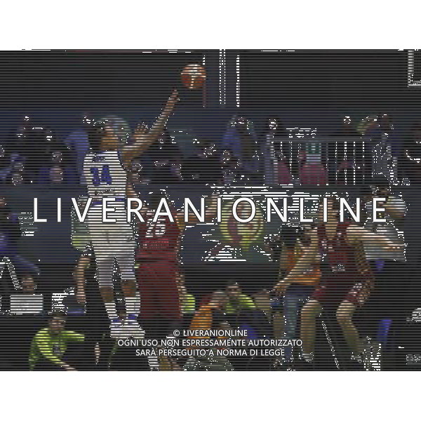 Poste Mobile Final Eight 17/02/2017 Umana Reyer Venezia - Germani Basket Brescia nella foto: Moss David Â©Claudio Zamagni/Agenzia Aldo Liverani Moss David during Quarter Finals of Poste Mobile Final Eight Italian Basketball Cup 2017 - Umana Reyer - Venezia against Germani Basket Brescia at Rimini Fiera, on February 17, 2017 photo credit by Claudio Zamagni/Aldo Liverani Photo Agency / AGENZIA ALDO LIVERANI SAS