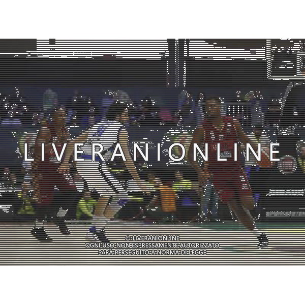 Poste Mobile Final Eight 17/02/2017 Umana Reyer Venezia - Germani Basket Brescia nella foto: Ejim Melvin Vitali Michele Â©Claudio Zamagni/Agenzia Aldo Liverani Ejim Melvin Vitali Michele during Quarter Finals of Poste Mobile Final Eight Italian Basketball Cup 2017 - Umana Reyer - Venezia against Germani Basket Brescia at Rimini Fiera, on February 17, 2017 photo credit by Claudio Zamagni/Aldo Liverani Photo Agency / AGENZIA ALDO LIVERANI SAS