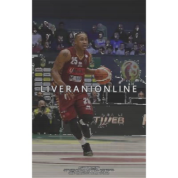 Poste Mobile Final Eight 17/02/2017 Umana Reyer Venezia - Germani Basket Brescia nella foto: McGee Tyrus Â©Claudio Zamagni/Agenzia Aldo Liverani McGee Tyrus during Quarter Finals of Poste Mobile Final Eight Italian Basketball Cup 2017 - Umana Reyer - Venezia against Germani Basket Brescia at Rimini Fiera, on February 17, 2017 photo credit by Claudio Zamagni/Aldo Liverani Photo Agency / AGENZIA ALDO LIVERANI SAS