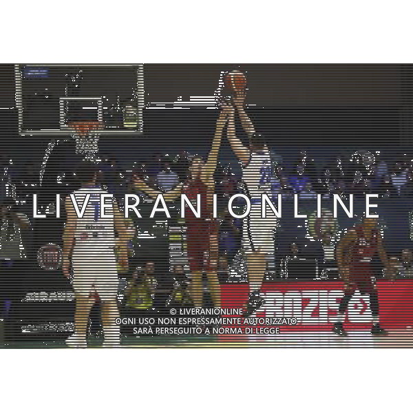 Poste Mobile Final Eight 17/02/2017 Umana Reyer Venezia - Germani Basket Brescia nella foto: Ortner Benjamin Burns Christian Â©Claudio Zamagni/Agenzia Aldo Liverani Burns Christian Ortner Benjamin during Quarter Finals of Poste Mobile Final Eight Italian Basketball Cup 2017 - Umana Reyer - Venezia against Germani Basket Brescia at Rimini Fiera, on February 17, 2017 photo credit by Claudio Zamagni/Aldo Liverani Photo Agency / AGENZIA ALDO LIVERANI SAS
