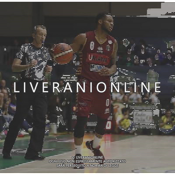 Poste Mobile Final Eight 17/02/2017 Umana Reyer Venezia - Germani Basket Brescia nella foto: Haynes MarQuez Â©Claudio Zamagni/Agenzia Aldo Liverani Haynes MarQuez during Quarter Finals of Poste Mobile Final Eight Italian Basketball Cup 2017 - Umana Reyer - Venezia against Germani Basket Brescia at Rimini Fiera, on February 17, 2017 photo credit by Claudio Zamagni/Aldo Liverani Photo Agency / AGENZIA ALDO LIVERANI SAS