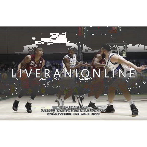 Poste Mobile Final Eight 17/02/2017 Umana Reyer Venezia - Germani Basket Brescia nella foto: McGee Tyrus Â©Claudio Zamagni/Agenzia Aldo Liverani McGee Tyrus during Quarter Finals of Poste Mobile Final Eight Italian Basketball Cup 2017 - Umana Reyer - Venezia against Germani Basket Brescia at Rimini Fiera, on February 17, 2017 photo credit by Claudio Zamagni/Aldo Liverani Photo Agency / AGENZIA ALDO LIVERANI SAS