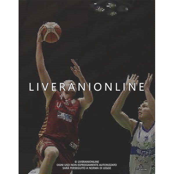 Poste Mobile Final Eight 17/02/2017 Umana Reyer Venezia - Germani Basket Brescia nella foto: Peric Hrvoje Â©Claudio Zamagni/Agenzia Aldo Liverani Peric Hrvoje during Quarter Finals of Poste Mobile Final Eight Italian Basketball Cup 2017 - Umana Reyer - Venezia against Germani Basket Brescia at Rimini Fiera, on February 17, 2017 photo credit by Claudio Zamagni/Aldo Liverani Photo Agency / AGENZIA ALDO LIVERANI SAS