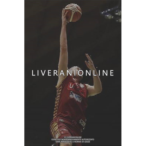 Poste Mobile Final Eight 17/02/2017 Umana Reyer Venezia - Germani Basket Brescia nella foto: Peric Hrvoje Â©Claudio Zamagni/Agenzia Aldo Liverani Peric Hrvoje during Quarter Finals of Poste Mobile Final Eight Italian Basketball Cup 2017 - Umana Reyer - Venezia against Germani Basket Brescia at Rimini Fiera, on February 17, 2017 photo credit by Claudio Zamagni/Aldo Liverani Photo Agency / AGENZIA ALDO LIVERANI SAS