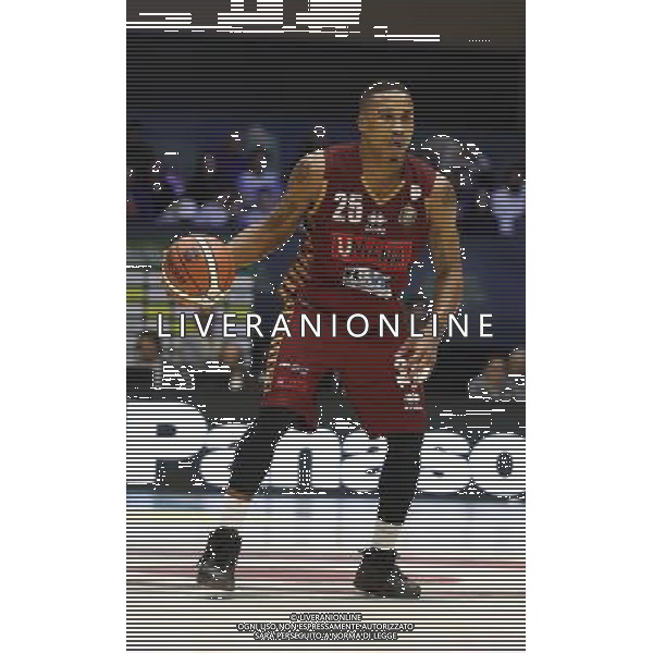 Poste Mobile Final Eight 17/02/2017 Umana Reyer Venezia - Germani Basket Brescia nella foto: McGee Tyrus Â©Claudio Zamagni/Agenzia Aldo Liverani McGee Tyrus during Quarter Finals of Poste Mobile Final Eight Italian Basketball Cup 2017 - Umana Reyer - Venezia against Germani Basket Brescia at Rimini Fiera, on February 17, 2017 photo credit by Claudio Zamagni/Aldo Liverani Photo Agency / AGENZIA ALDO LIVERANI SAS