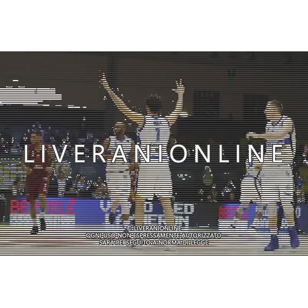 Poste Mobile Final Eight 17/02/2017 Umana Reyer Venezia - Germani Basket Brescia nella foto: Vitali Luca Â©Claudio Zamagni/Agenzia Aldo Liverani Vitali Luca during Quarter Finals of Poste Mobile Final Eight Italian Basketball Cup 2017 - Umana Reyer - Venezia against Germani Basket Brescia at Rimini Fiera, on February 17, 2017 photo credit by Claudio Zamagni/Aldo Liverani Photo Agency / AGENZIA ALDO LIVERANI SAS