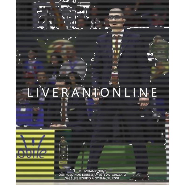 Poste Mobile Final Eight 17/02/2017 Umana Reyer Venezia - Germani Basket Brescia nella foto: De Raffaele Walter Coach Â©Claudio Zamagni/Agenzia Aldo Liverani De Raffaele Walter Coach during Quarter Finals of Poste Mobile Final Eight Italian Basketball Cup 2017 - Umana Reyer - Venezia against Germani Basket Brescia at Rimini Fiera, on February 17, 2017 photo credit by Claudio Zamagni/Aldo Liverani Photo Agency / AGENZIA ALDO LIVERANI SAS