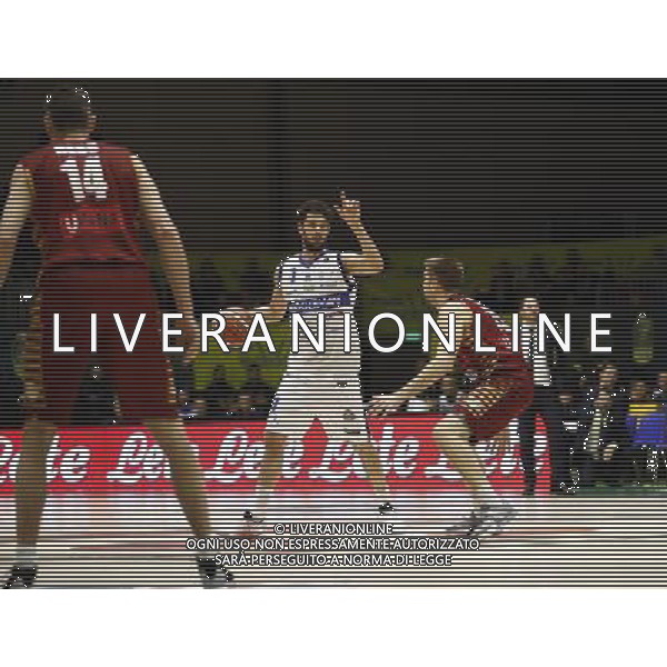 Poste Mobile Final Eight 17/02/2017 Umana Reyer Venezia - Germani Basket Brescia nella foto: Vitali Luca Â©Claudio Zamagni/Agenzia Aldo Liverani Vitali Luca during Quarter Finals of Poste Mobile Final Eight Italian Basketball Cup 2017 - Umana Reyer - Venezia against Germani Basket Brescia at Rimini Fiera, on February 17, 2017 photo credit by Claudio Zamagni/Aldo Liverani Photo Agency / AGENZIA ALDO LIVERANI SAS
