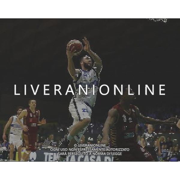 Poste Mobile Final Eight 17/02/2017 Umana Reyer Venezia - Germani Basket Brescia nella foto: Burns Christian Â©Claudio Zamagni/Agenzia Aldo Liverani Burns Christian during Quarter Finals of Poste Mobile Final Eight Italian Basketball Cup 2017 - Umana Reyer - Venezia against Germani Basket Brescia at Rimini Fiera, on February 17, 2017 photo credit by Claudio Zamagni/Aldo Liverani Photo Agency / AGENZIA ALDO LIVERANI SAS