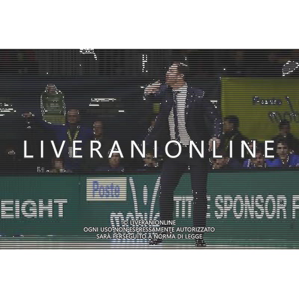 Poste Mobile Final Eight 17/02/2017 Umana Reyer Venezia - Germani Basket Brescia nella foto: Diana Andrea Coach Â©Claudio Zamagni/Agenzia Aldo Liverani Diana Andrea Coach during Quarter Finals of Poste Mobile Final Eight Italian Basketball Cup 2017 - Umana Reyer - Venezia against Germani Basket Brescia at Rimini Fiera, on February 17, 2017 photo credit by Claudio Zamagni/Aldo Liverani Photo Agency / AGENZIA ALDO LIVERANI SAS