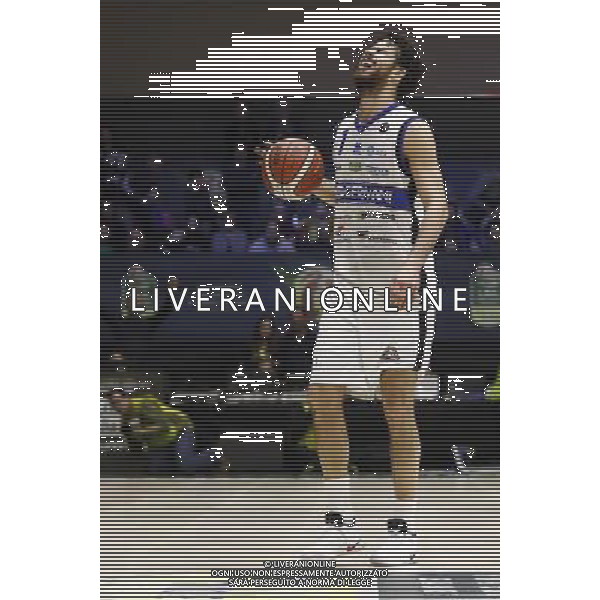 Poste Mobile Final Eight 17/02/2017 Umana Reyer Venezia - Germani Basket Brescia nella foto: Vitali Luca Â©Claudio Zamagni/Agenzia Aldo Liverani Vitali Luca during Quarter Finals of Poste Mobile Final Eight Italian Basketball Cup 2017 - Umana Reyer - Venezia against Germani Basket Brescia at Rimini Fiera, on February 17, 2017 photo credit by Claudio Zamagni/Aldo Liverani Photo Agency / AGENZIA ALDO LIVERANI SAS