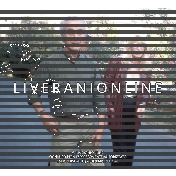 nella foto Vitti Monica e Michelangelo Antonioni ph archivio giovanni liverani/ag aldo liverani s.a.s.