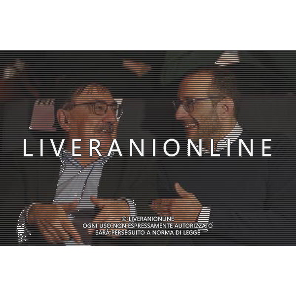 Rimini - 18/02/2017 Congresso Nazionale Fondativo di Sinistra Italiana nella foto: FABIO MUSSI E MATTEO RICCI Â©Claudio Zamagni/Agenzia Aldo Liverani / AGENZIA ALDO LIVERANI SAS