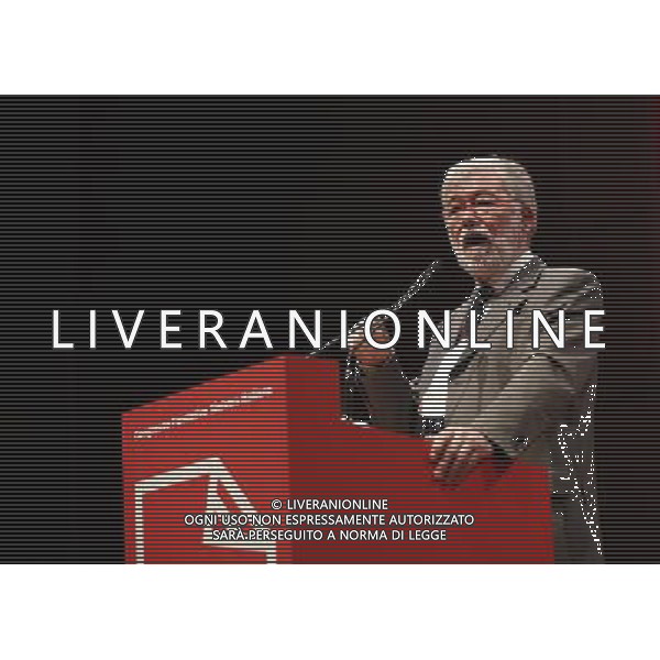 Rimini - 18/02/2017 Congresso Nazionale Fondativo di Sinistra Italiana nella foto: Sergio Cofferati ©Claudio Zamagni/Agenzia Aldo Liverani 