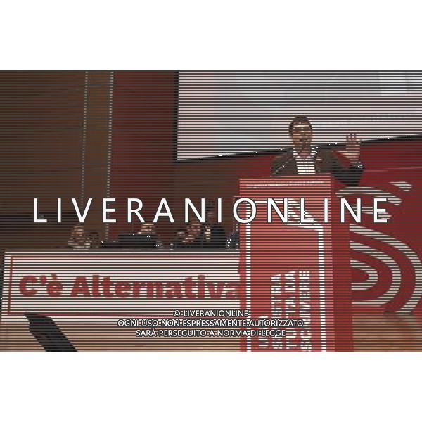 Rimini - 18/02/2017 Congresso Nazionale Fondativo di Sinistra Italiana nella foto: Fratoianni Nicola ©Claudio Zamagni/Agenzia Aldo Liverani 