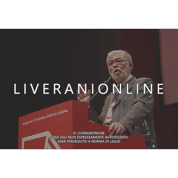 Rimini - 18/02/2017 Congresso Nazionale Fondativo di Sinistra Italiana nella foto: Sergio Cofferati ©Claudio Zamagni/Agenzia Aldo Liverani 