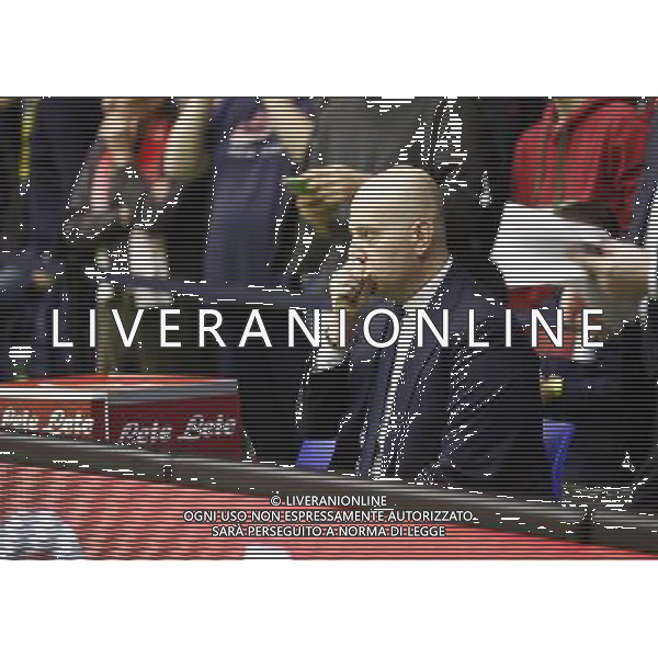 Poste Mobile Final Eight 18/02/2017 Grissin Bon Reggio Emilia - EA7 Emporio Armani Milano nella foto: Menetti Massimiliano Coach ©Claudio Zamagni/Agenzia Aldo Liverani Menetti Massimiliano Coach during Poste Mobile Final Eight Italian Basketball Cup 2017 - Grissin Bon Reggio Emilia against EA7 Emporio Armani Milano at Rimini Fiera, on February 18, 2017 photo credit by Claudio Zamagni/Aldo Liverani Photo Agency