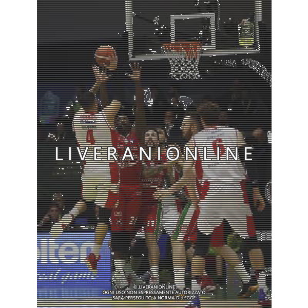 Poste Mobile Final Eight 18/02/2017 Grissin Bon Reggio Emilia - EA7 Emporio Armani Milano nella foto: Aradori Pietro ©Claudio Zamagni/Agenzia Aldo Liverani Aradori Pietro during Poste Mobile Final Eight Italian Basketball Cup 2017 - Grissin Bon Reggio Emilia against EA7 Emporio Armani Milano at Rimini Fiera, on February 18, 2017 photo credit by Claudio Zamagni/Aldo Liverani Photo Agency
