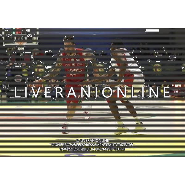 Poste Mobile Final Eight 18/02/2017 Grissin Bon Reggio Emilia - EA7 Emporio Armani Milano nella foto: Macvan Milan ©Claudio Zamagni/Agenzia Aldo Liverani Macvan Milan during Poste Mobile Final Eight Italian Basketball Cup 2017 - Grissin Bon Reggio Emilia against EA7 Emporio Armani Milano at Rimini Fiera, on February 18, 2017 photo credit by Claudio Zamagni/Aldo Liverani Photo Agency
