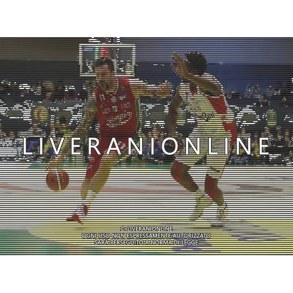 Poste Mobile Final Eight 18/02/2017 Grissin Bon Reggio Emilia - EA7 Emporio Armani Milano nella foto: Raduljica Miroslav ©Claudio Zamagni/Agenzia Aldo Liverani Raduljica Miroslav during Poste Mobile Final Eight Italian Basketball Cup 2017 - Grissin Bon Reggio Emilia against EA7 Emporio Armani Milano at Rimini Fiera, on February 18, 2017 photo credit by Claudio Zamagni/Aldo Liverani Photo Agency