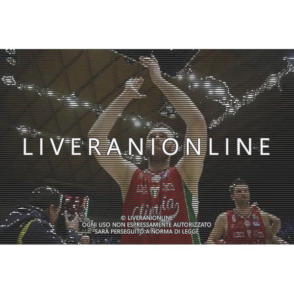 Poste Mobile Final Eight 18/02/2017 Grissin Bon Reggio Emilia - EA7 Emporio Armani Milano nella foto: Macvan Milan ©Claudio Zamagni/Agenzia Aldo Liverani Macvan Milan during Poste Mobile Final Eight Italian Basketball Cup 2017 - Grissin Bon Reggio Emilia against EA7 Emporio Armani Milano at Rimini Fiera, on February 18, 2017 photo credit by Claudio Zamagni/Aldo Liverani Photo Agency