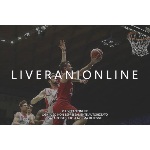 Poste Mobile Final Eight 18/02/2017 Grissin Bon Reggio Emilia - EA7 Emporio Armani Milano nella foto: Kalnietis Mantas ©Claudio Zamagni/Agenzia Aldo Liverani Kalnietis Mantas during Poste Mobile Final Eight Italian Basketball Cup 2017 - Grissin Bon Reggio Emilia against EA7 Emporio Armani Milano at Rimini Fiera, on February 18, 2017 photo credit by Claudio Zamagni/Aldo Liverani Photo Agency