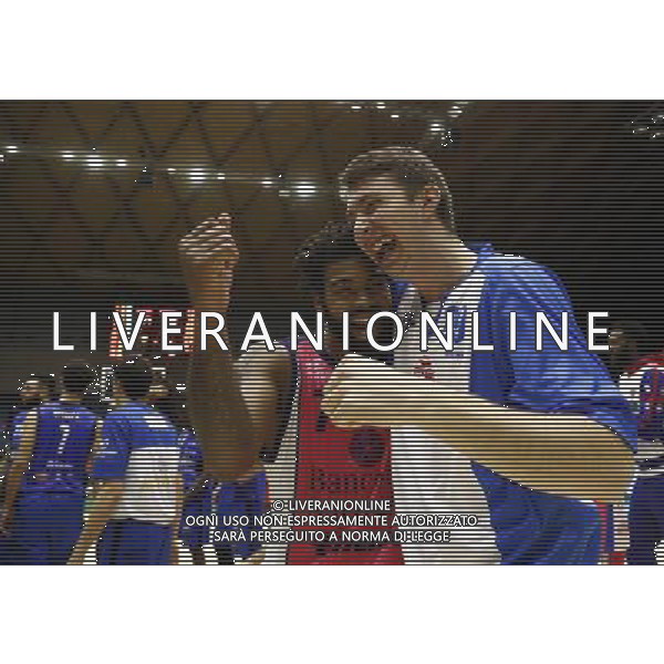 Poste Mobile Final Eight 18/02/2017 Banco di Sardegna Sassari - Germani Basket Brescia nella foto: Lacey Trevor Â©Claudio Zamagni/Agenzia Aldo Liverani Lacey Trevor during Poste Mobile Final Eight Italian Basketball Cup 2017 - Banco di Sardegna Sassari against Germani Basket Brescia at Rimini Fiera, on February 18, 2017 photo credit by Claudio Zamagni/Aldo Liverani Photo Agency