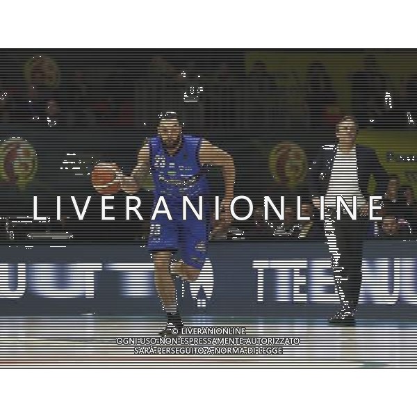 Poste Mobile Final Eight 18/02/2017 Banco di Sardegna Sassari - Germani Basket Brescia nella foto: Burns Christian Â©Claudio Zamagni/Agenzia Aldo Liverani Burns Christian during Poste Mobile Final Eight Italian Basketball Cup 2017 - Banco di Sardegna Sassari against Germani Basket Brescia at Rimini Fiera, on February 18, 2017 photo credit by Claudio Zamagni/Aldo Liverani Photo Agency / AGENZIA ALDO LIVERANI SAS