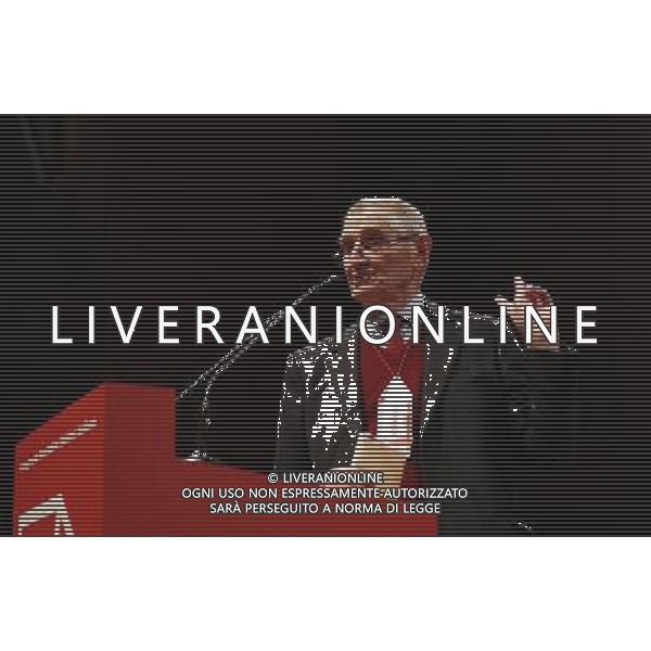 Rimini - 19/02/2017 Congresso Nazionale Fondativo di Sinistra Italiana nella foto: ANTONIO PIZZINATO CGIL Â©Claudio Zamagni/Agenzia Aldo Liverani 