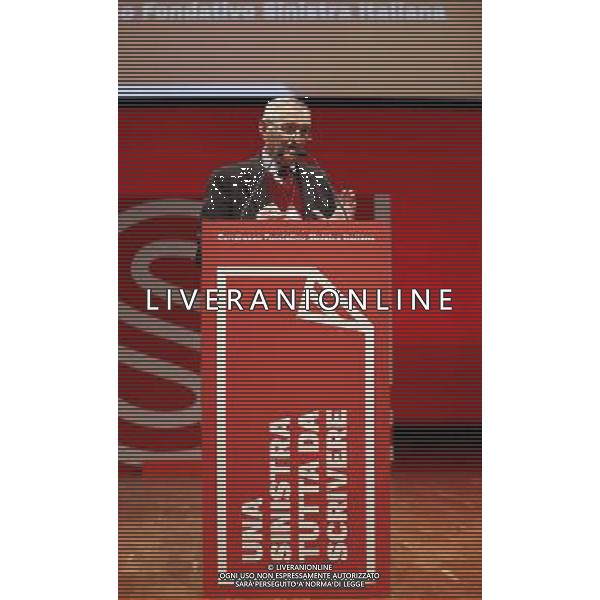 Rimini - 19/02/2017 Congresso Nazionale Fondativo di Sinistra Italiana nella foto: ANTONIO PIZZINATO CGIL Â©Claudio Zamagni/Agenzia Aldo Liverani 