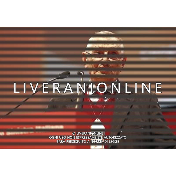 Rimini - 19/02/2017 Congresso Nazionale Fondativo di Sinistra Italiana nella foto: ANTONIO PIZZINATO CGIL Â©Claudio Zamagni/Agenzia Aldo Liverani 