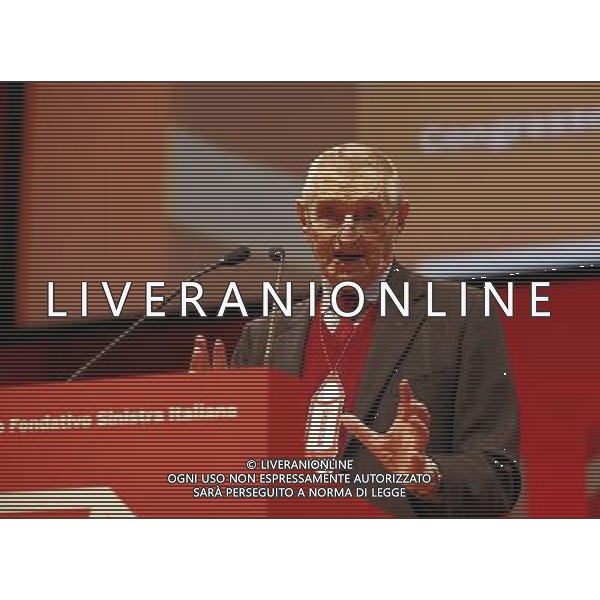 Rimini - 19/02/2017 Congresso Nazionale Fondativo di Sinistra Italiana nella foto: ANTONIO PIZZINATO CGIL Â©Claudio Zamagni/Agenzia Aldo Liverani 