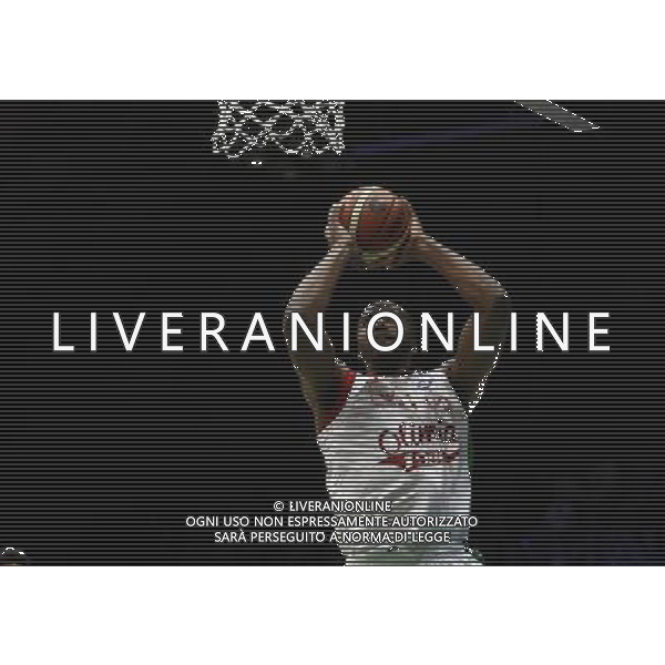 Poste Mobile Final Eight 19/02/2017 EA7 Emporio Armani Milano - Banco di Sardegna Sassari nella foto: McLean Jamel ©Claudio Zamagni/Agenzia Aldo Liverani McLean Jamel during Poste Mobile Final Eight Italian Basketball Cup 2017 - EA7 Emporio Armani Milano against Banco di Sardegna Sassari at Rimini Fiera, on February 19, 2017 photo credit by Claudio Zamagni/Aldo Liverani Photo Agency