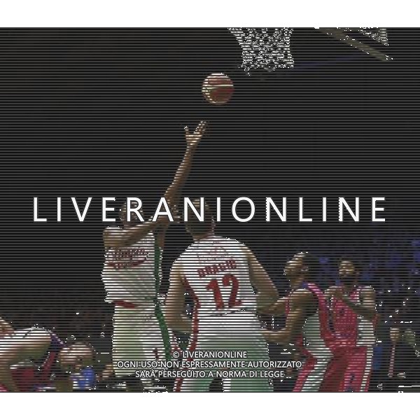 Poste Mobile Final Eight 19/02/2017 EA7 Emporio Armani Milano - Banco di Sardegna Sassari nella foto: McLean Jamel ©Claudio Zamagni/Agenzia Aldo Liverani McLean Jamel during Poste Mobile Final Eight Italian Basketball Cup 2017 - EA7 Emporio Armani Milano against Banco di Sardegna Sassari at Rimini Fiera, on February 19, 2017 photo credit by Claudio Zamagni/Aldo Liverani Photo Agency