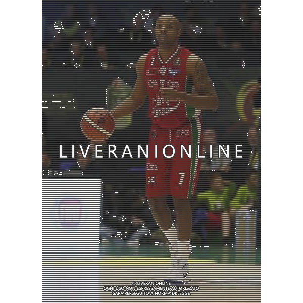 Poste Mobile Final Eight 18/02/2017 Grissin Bon Reggio Emilia - EA7 Emporio Armani Milano nella foto: Hickman Richard Â©Claudio Zamagni/Agenzia Aldo Liverani Hickman Richard during Poste Mobile Final Eight Italian Basketball Cup 2017 - Grissin Bon Reggio Emilia against EA7 Emporio Armani Milano at Rimini Fiera, on February 18, 2017 photo credit by Claudio Zamagni/Aldo Liverani Photo Agency / AGENZIA ALDO LIVERANI SAS