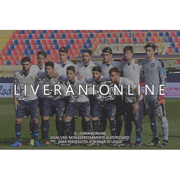Italia - Francia Nazionale Under 19 partita amichevole allo stadio Dall\'Ara di Bologna 22 febbraio 2017 nella foto La Formazione Italiana © OPTIMAFOTO / AGENZIA ALDO LIVERANI SAS