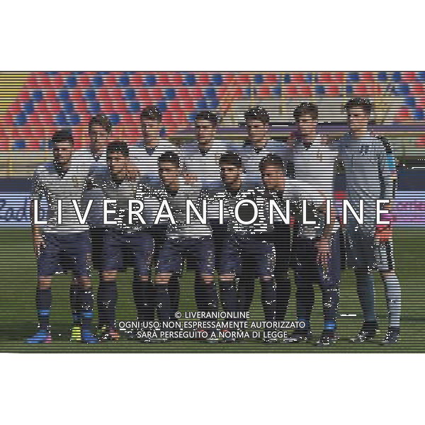 Italia - Francia Nazionale Under 19 partita amichevole allo stadio Dall\'Ara di Bologna 22 febbraio 2017 nella foto La Formazione Italiana © OPTIMAFOTO / AGENZIA ALDO LIVERANI SAS