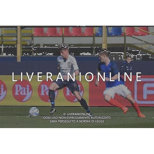 Italia - Francia Nazionale Under 19 partita amichevole allo stadio Dall\'Ara di Bologna 22 febbraio 2017 nella foto PINAMONTI © OPTIMAFOTO / AGENZIA ALDO LIVERANI SAS