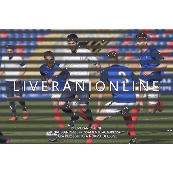 Italia - Francia Nazionale Under 19 partita amichevole allo stadio Dall\'Ara di Bologna 22 febbraio 2017 nella foto PIERINI © OPTIMAFOTO / AGENZIA ALDO LIVERANI SAS