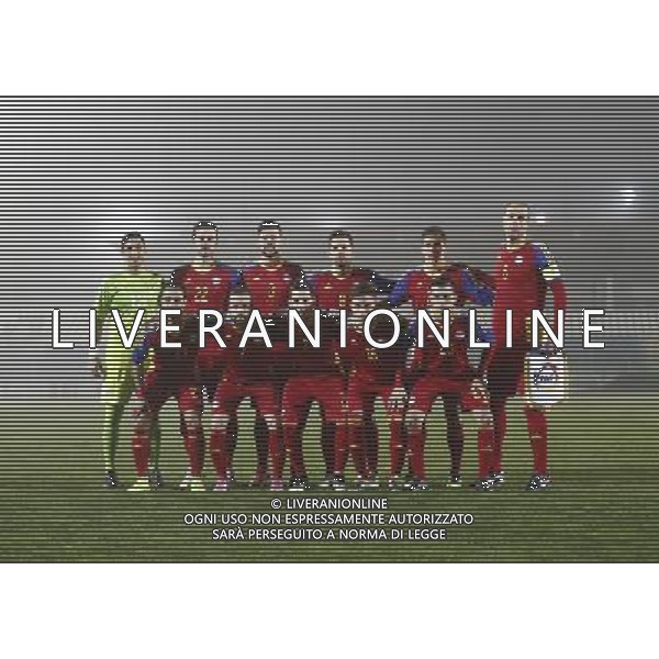 Amichevole San Marino - Andorra 22/02/2017 nella foto: formazione andorra ©Claudio Zamagni/Agenzia Aldo Liverani andorra team during international friendly soccer match between San Marino and Andorra at San Marino Olympic Stadium, on February 22, 2017 photo credit by Claudio Zamagni/Aldo Liverani Photo Agency