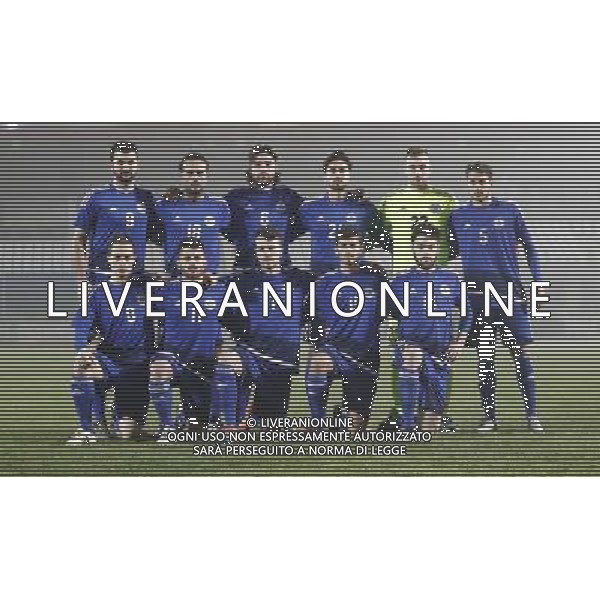 Amichevole San Marino - Andorra 22/02/2017 nella foto: formazione san marino ©Claudio Zamagni/Agenzia Aldo Liverani san marino team during international friendly soccer match between San Marino and Andorra at San Marino Olympic Stadium, on February 22, 2017 photo credit by Claudio Zamagni/Aldo Liverani Photo Agency
