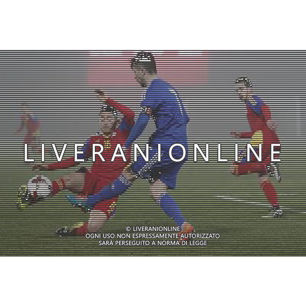 Amichevole San Marino - Andorra 22/02/2017 nella foto: Matteo Vitaloni Alexandre Mart“nez ©Claudio Zamagni/Agenzia Aldo Liverani Matteo Vitaloni Alexandre Mart“nez during international friendly soccer match between San Marino and Andorra at San Marino Olympic Stadium, on February 22, 2017 photo credit by Claudio Zamagni/Aldo Liverani Photo Agency