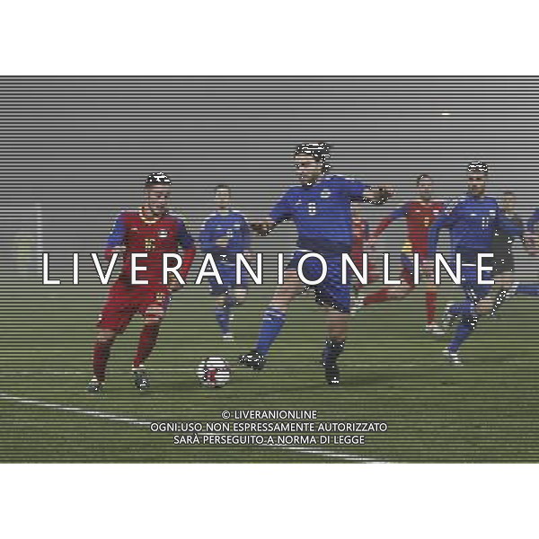 Amichevole San Marino - Andorra 22/02/2017 nella foto: Alexandre Mart“nez Davide Simoncini ©Claudio Zamagni/Agenzia Aldo Liverani Alexandre Mart“nez Davide Simoncini during international friendly soccer match between San Marino and Andorra at San Marino Olympic Stadium, on February 22, 2017 photo credit by Claudio Zamagni/Aldo Liverani Photo Agency